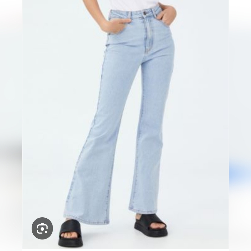 Cotton On Original Flare Jeans High Rise Stretch Size 6